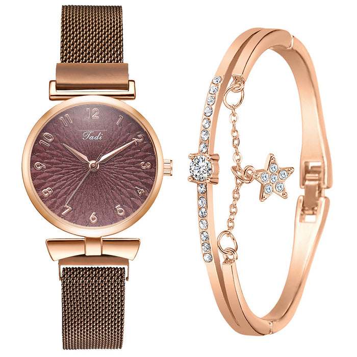 Mesh Strap Quartz Watch