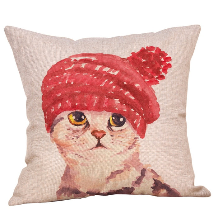 Cute Cat Pillow Covers