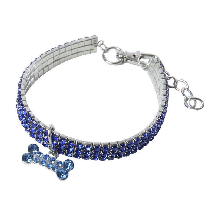 Bling Rhinestone Pet Collar