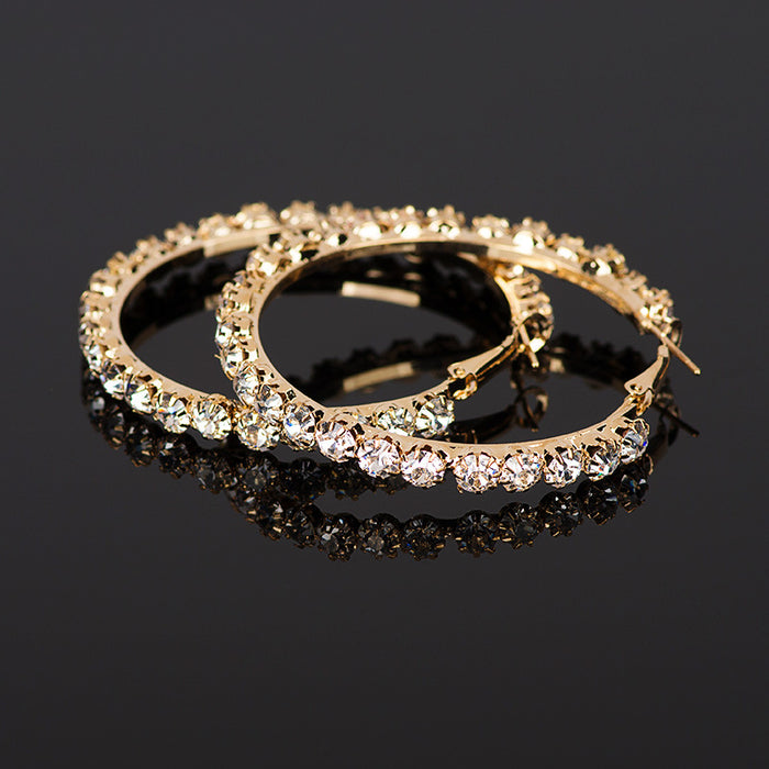Rhinestone Ear Rings