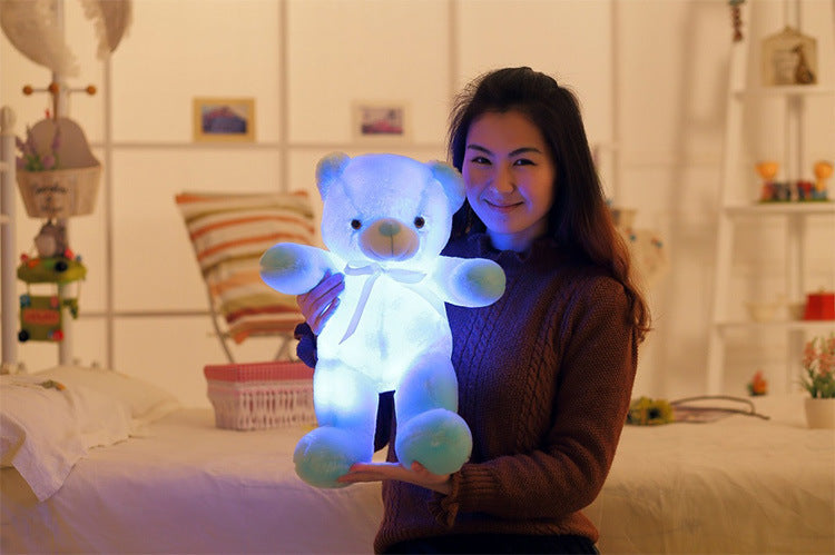 Creative Light Up LED Teddy Bear Stuffed Plush Toy
