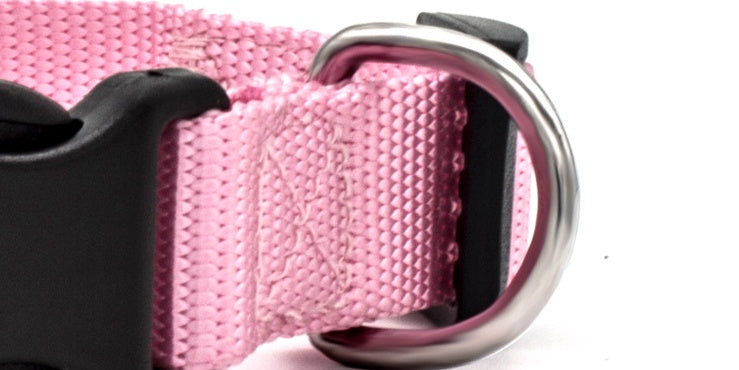 Soft nylon pet collar