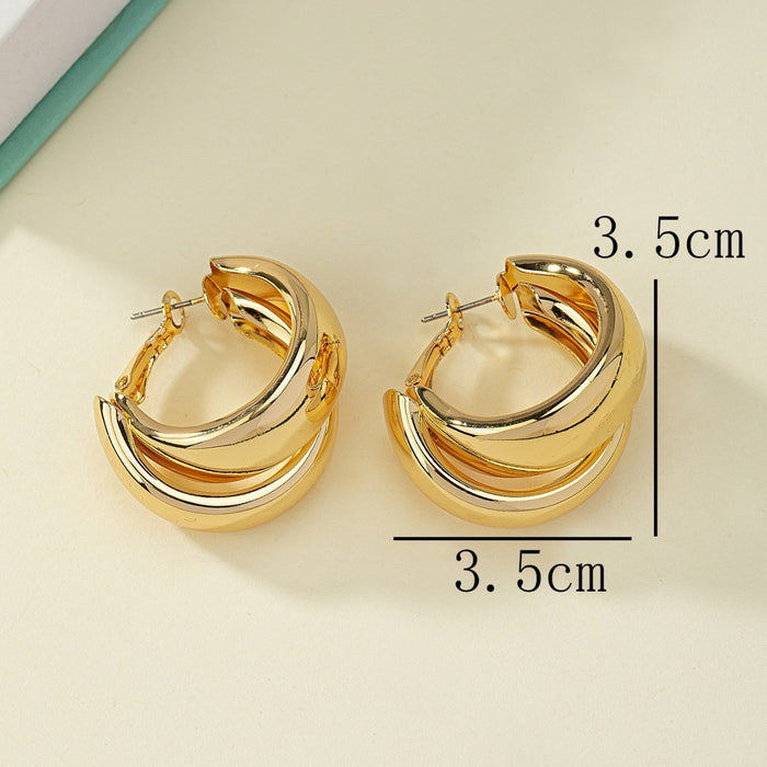 Round Ring Earrings