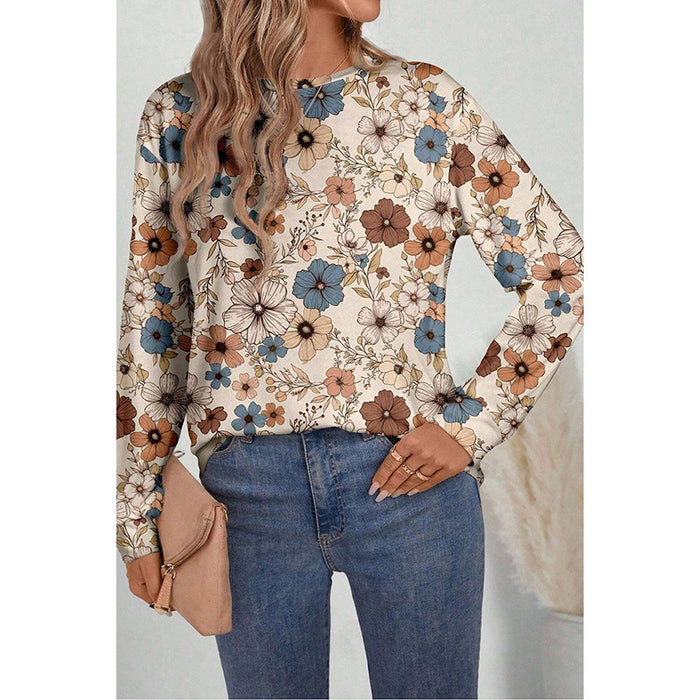 Floral Pullover