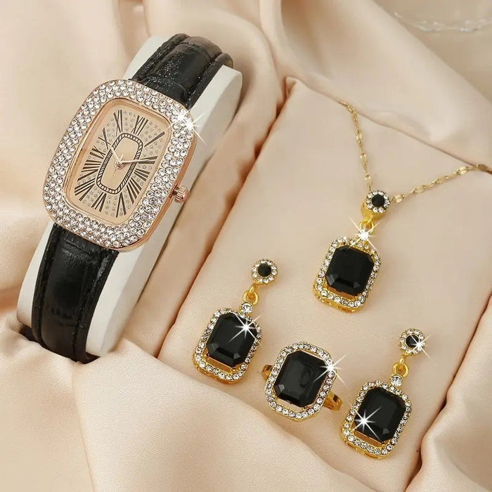 Quartz Watch 4-piece Set