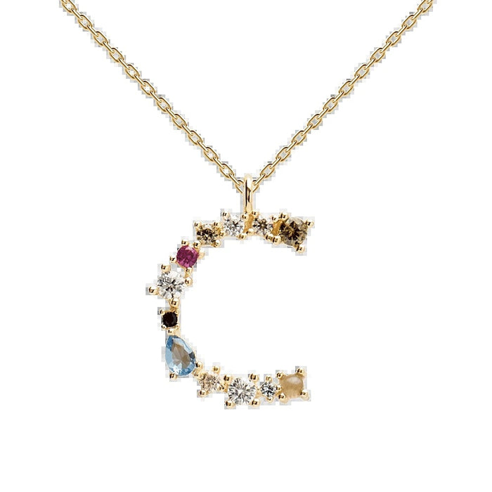 English Letter Necklace