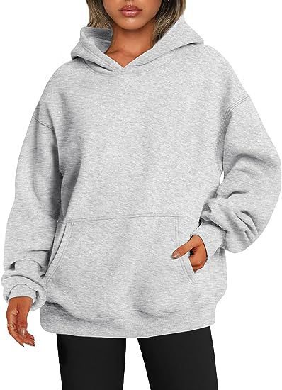 Solid Sweatshirt Oversized