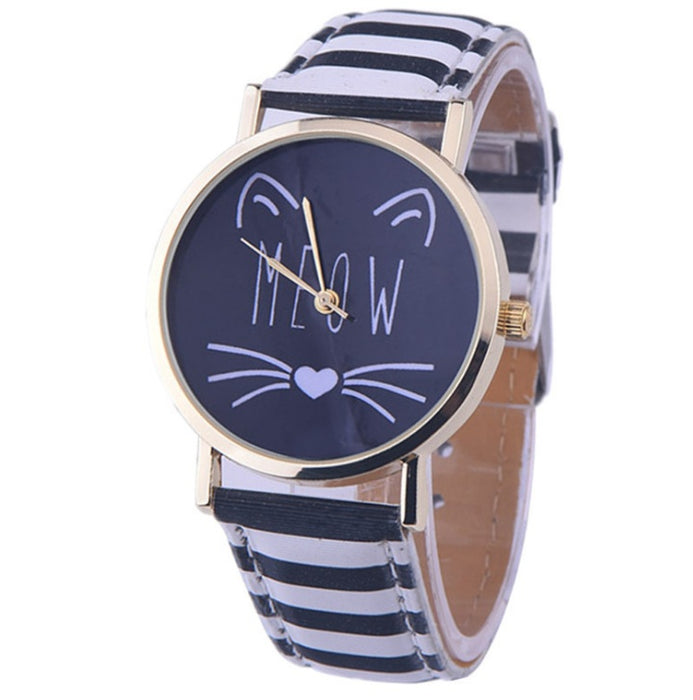 Cute Cat Wrist Watch