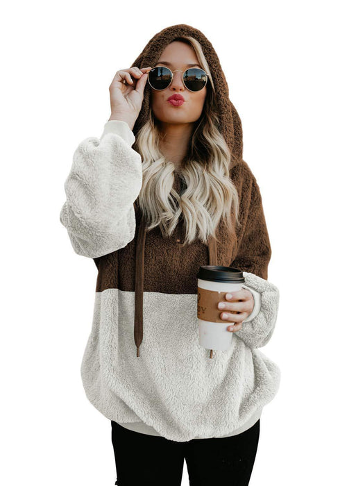 Casual Plush Hoodie