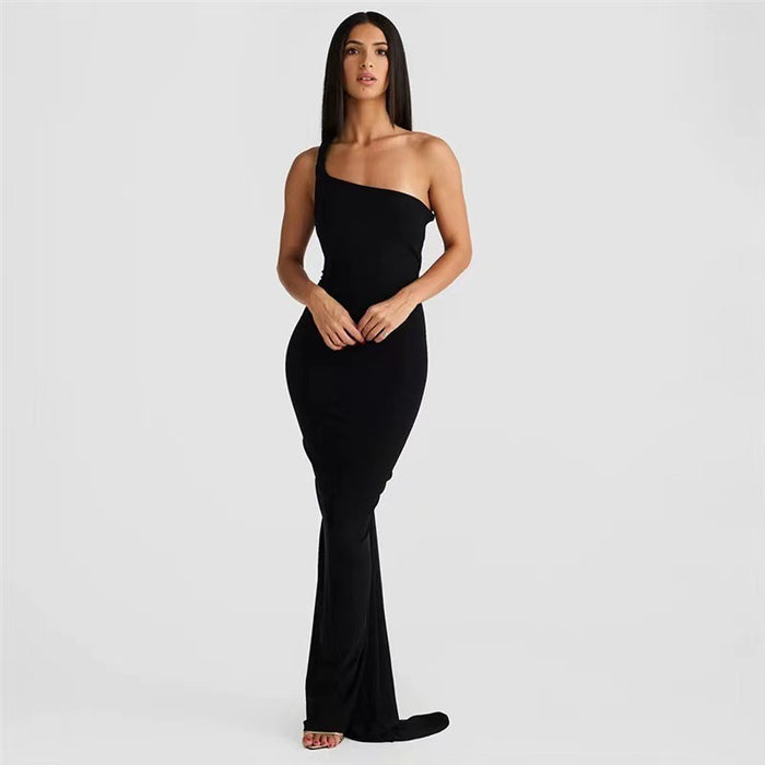 Slim-fit Backless Dress
