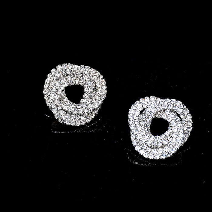 Diamond Round Studs