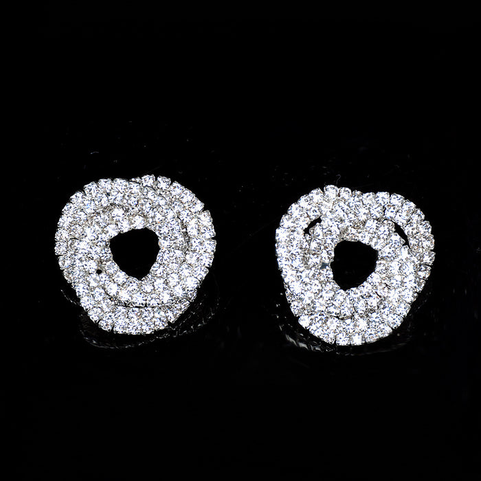 Diamond Round Studs