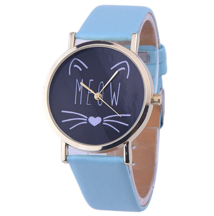 Cute Cat Wrist Watch