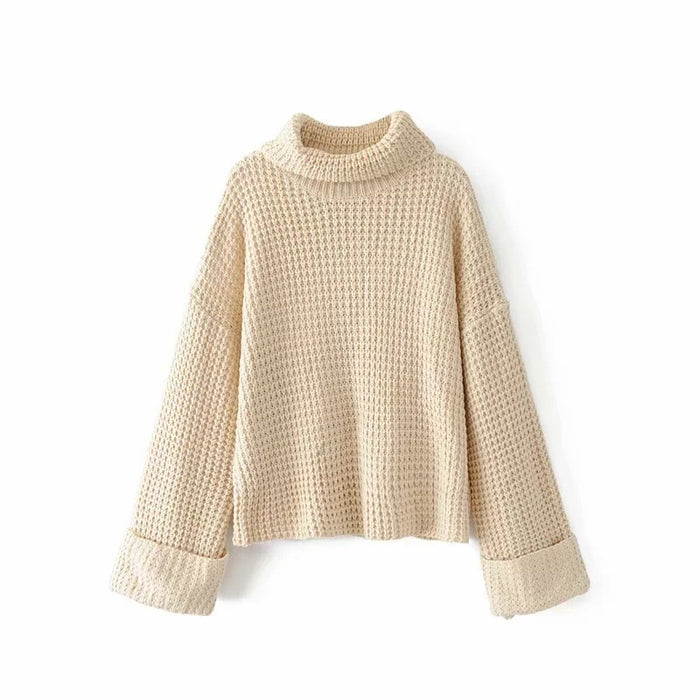 Solid Color Sweater