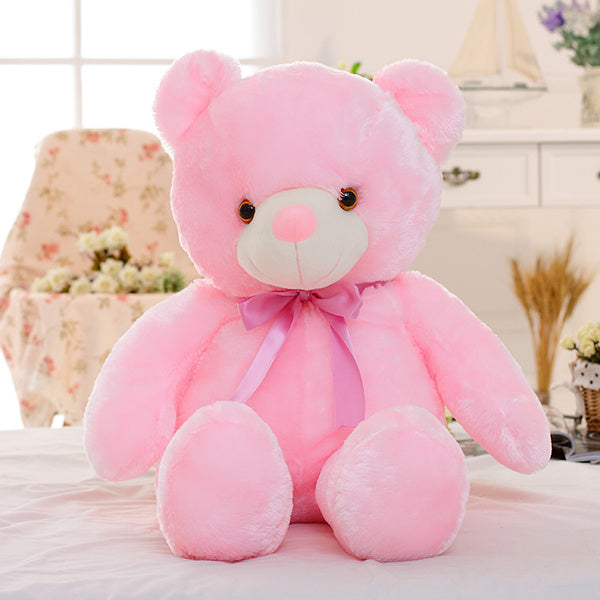 Creative Light Up LED Teddy Bear Stuffed Plush Toy