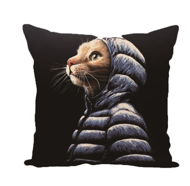 Cute Cat Pillow Covers