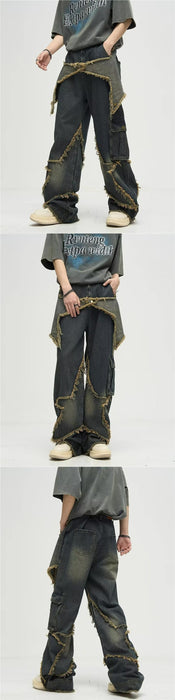 Retro Wide-leg Jeans