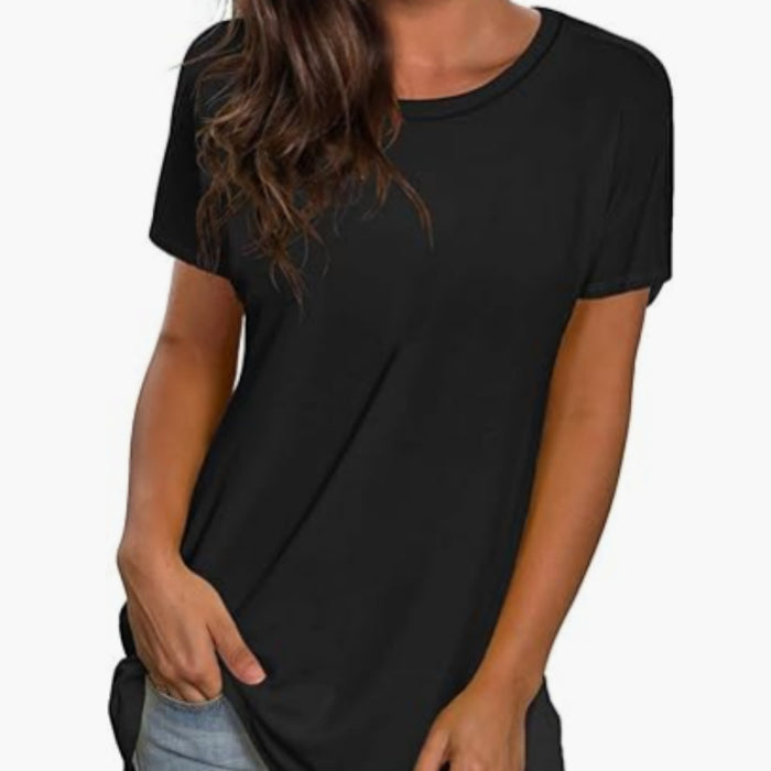 Women's Loose T-shirt Short Sleeved