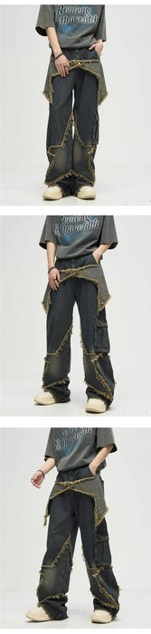 Retro Wide-leg Jeans