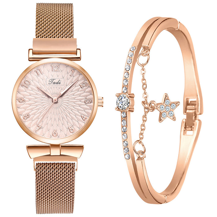 Mesh Strap Quartz Watch