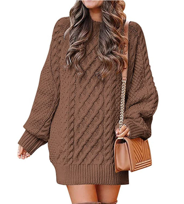 Twisted Knitted Sweater