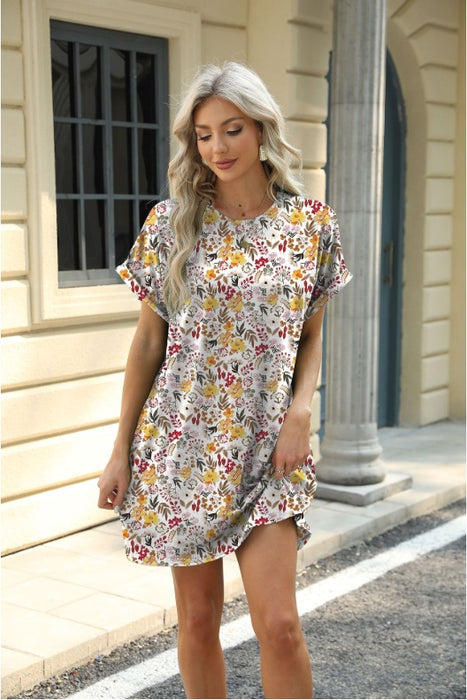 Printed Pocket Dress