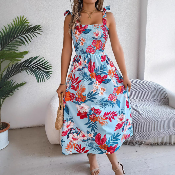 Flowers Print Dress