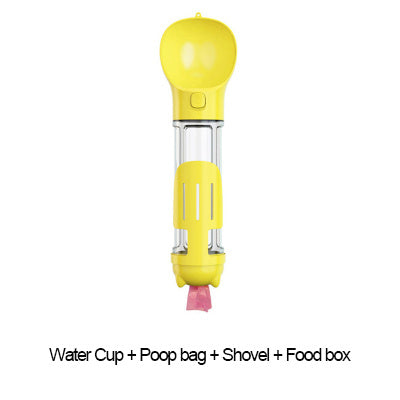 300 -500ml Portable Multifunction Dog Water &  Food Feeder