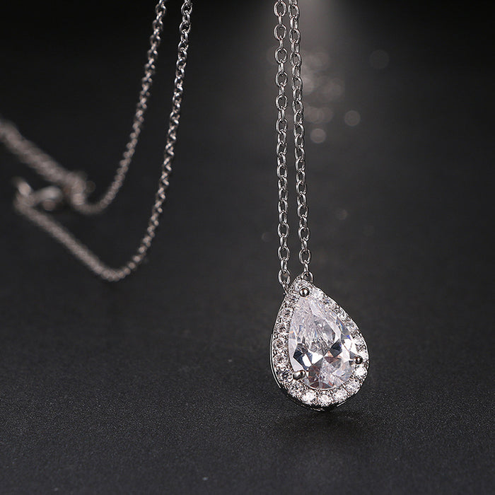 Water Drop Gemstone Set