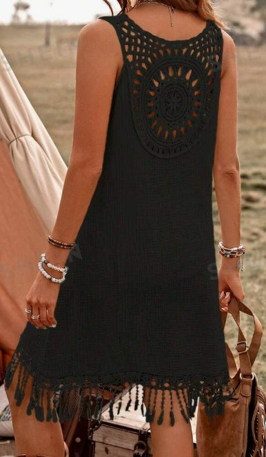 Patchwork Lace Dress