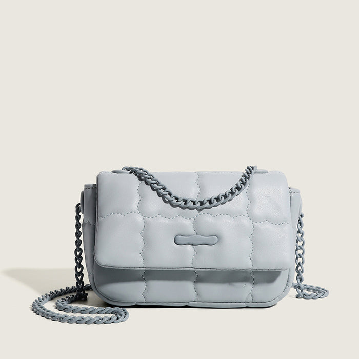 Plaid Pure Color Bag