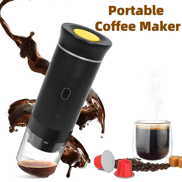 Electric Grinder Coffee Travel Handy 3 In1 Espresso Portable Coffee Maker