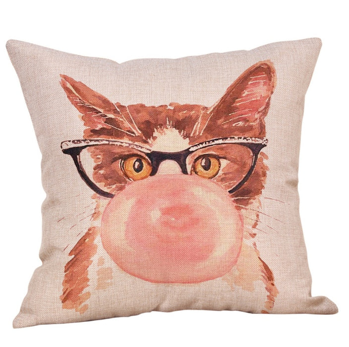 Cute Cat Pillow Covers