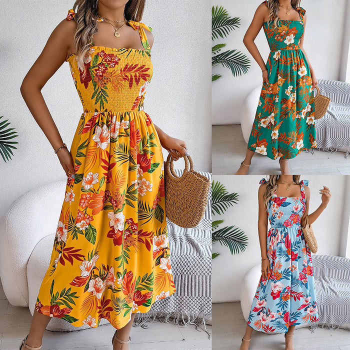Flowers Print Dress