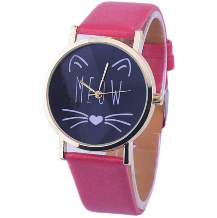 Cute Cat Wrist Watch