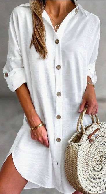 Button-Down Shirt Dress
