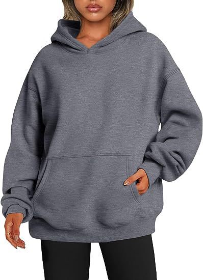 Solid Sweatshirt Oversized