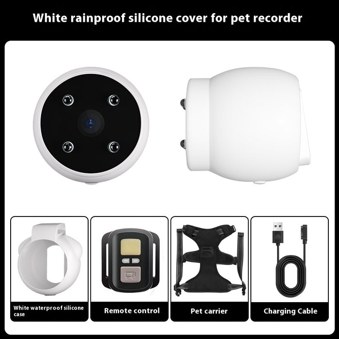 HD Cat Collar Camera - Pet Tracker, GPS, Motion Recorder, Action Cam