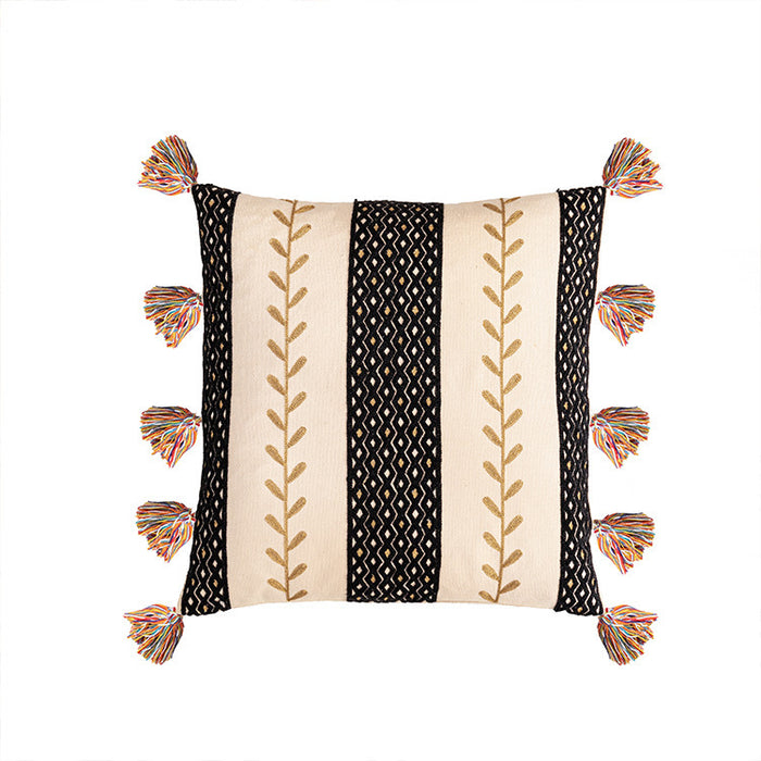 Moroccan Fringed Pillowcase
