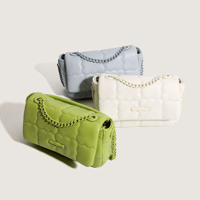 Plaid Pure Color Bag