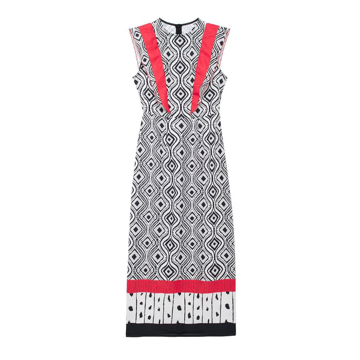 Retro Style Sleeveless Dress