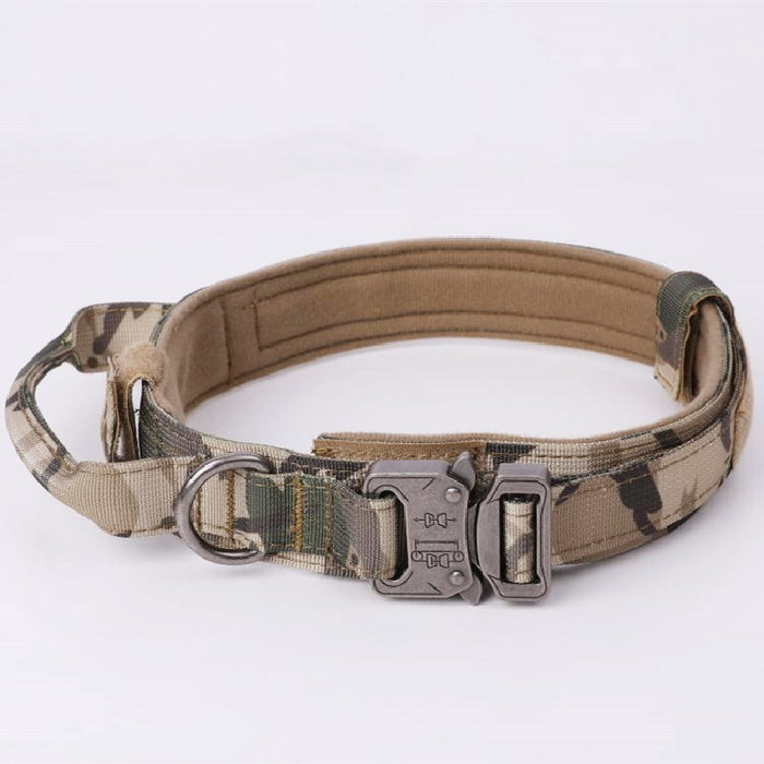 Tactical Adjustable Pet Collar K9 Dog Collar