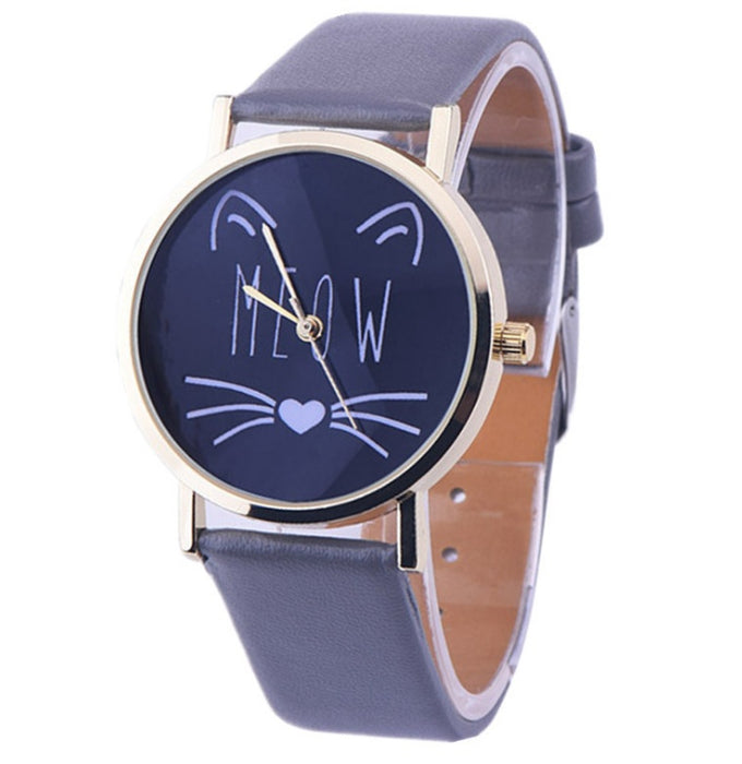 Cute Cat Wrist Watch