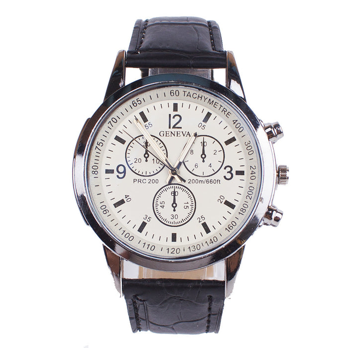 Blue Light Glass Wrist Watch