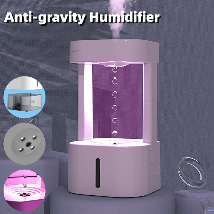 Creative Anti-gravity Water Drop Humidifier Air Conditioning Mist