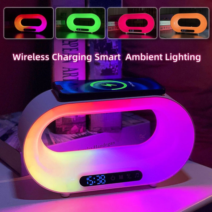 Multi-function 3 In 1 LED Night Light APP Control RGB Atmosphere