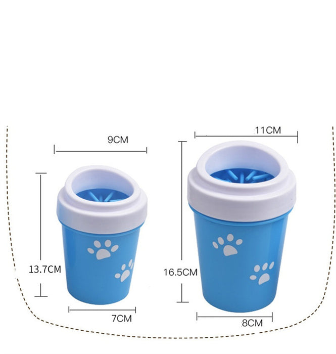 Pet Dog Foot Care Silicon Cleaning Cup