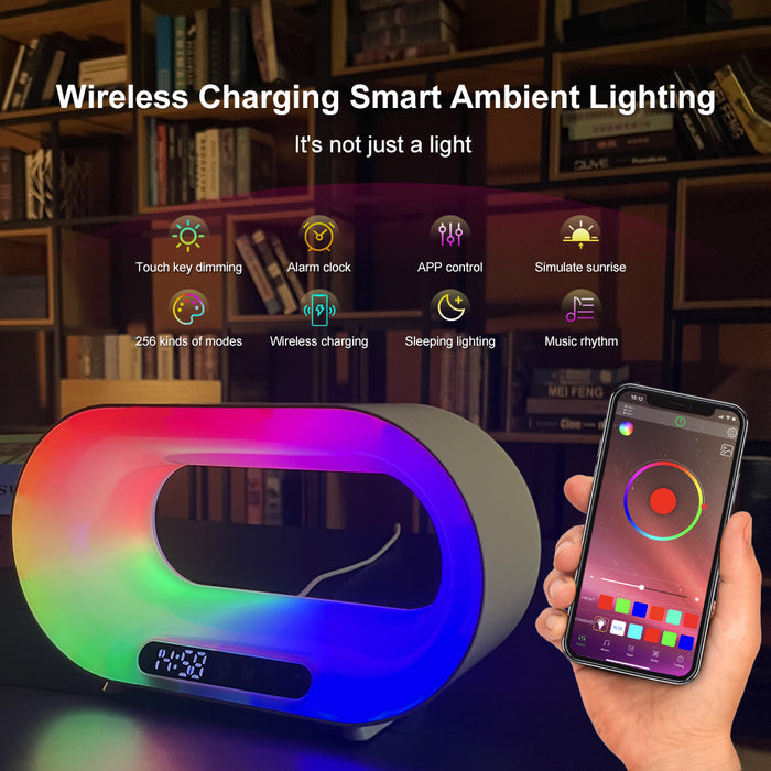 Multi-function 3 In 1 LED Night Light APP Control RGB Atmosphere