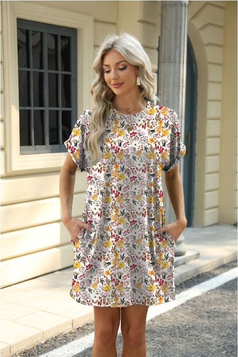 Printed Pocket Dress