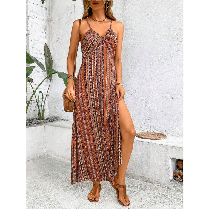 Sling Long Dress
